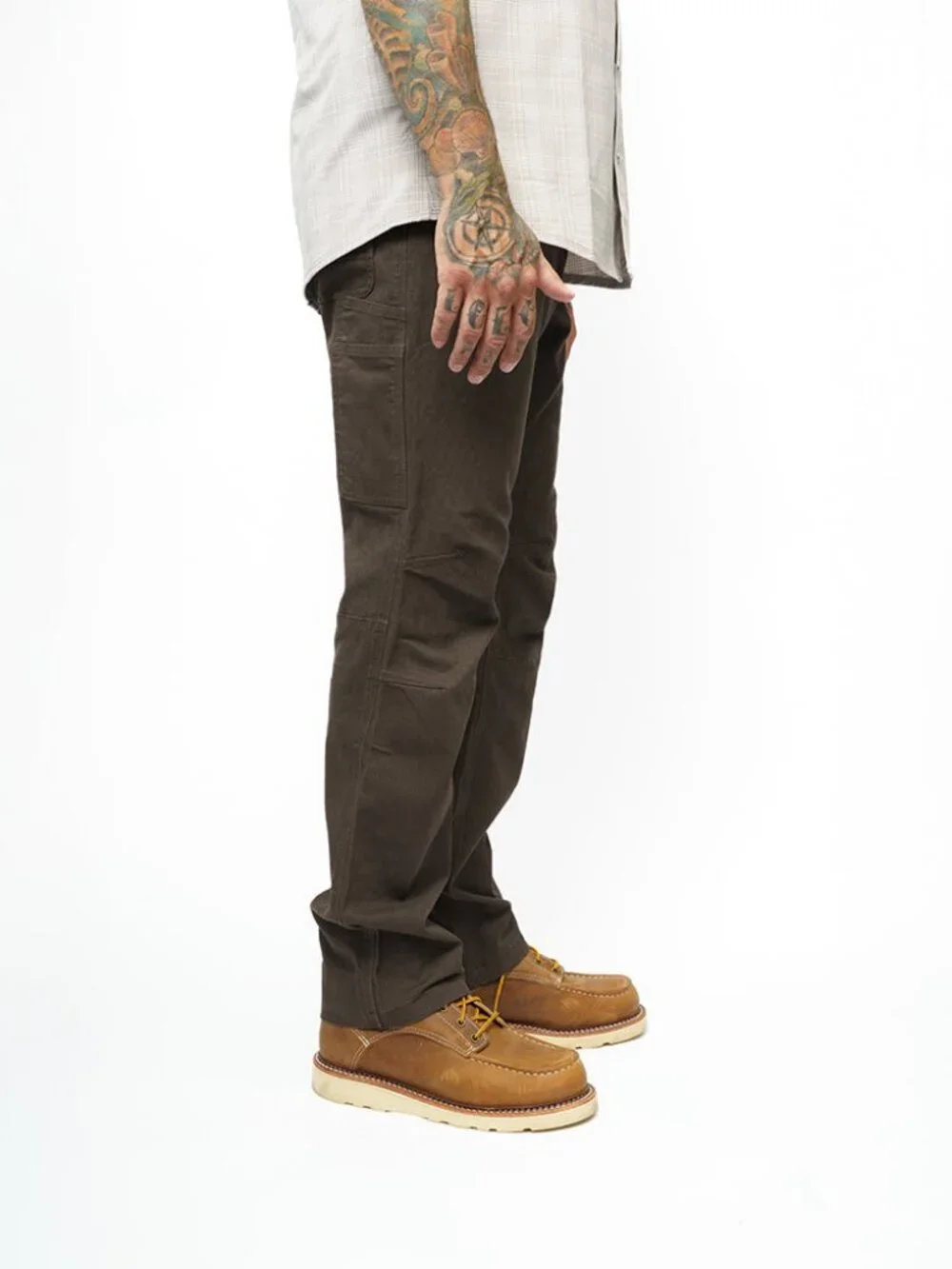 Off The Grid Surplus Trailblazer Standard Fit Pants - DK BRN - Dark Brown